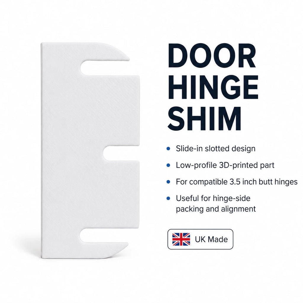 3.5 inch slide-in hinge shims with 0.5 to 2mm thickness options (image 10)