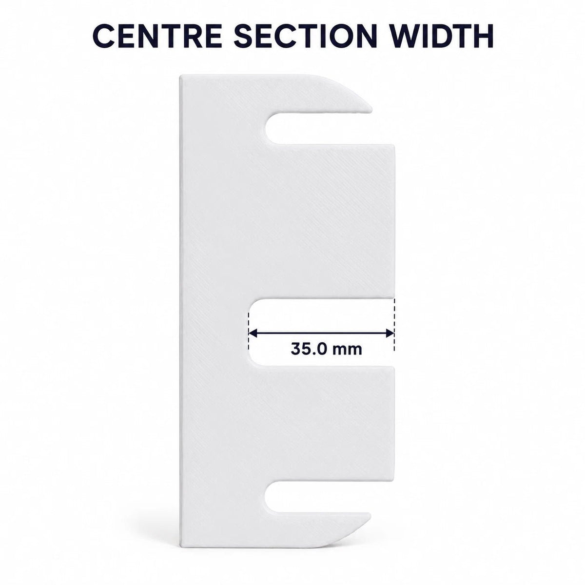 3.5 inch slide-in hinge shims with 0.5 to 2mm thickness options (image 7)