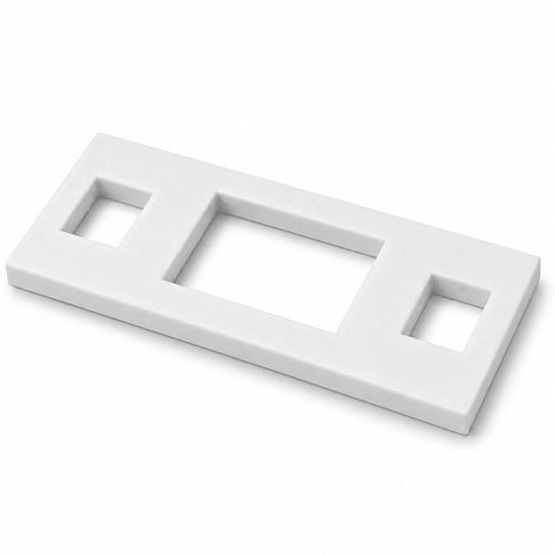 58 x 20mm door strike plate packing shims for internal door latch alignment (image 1)