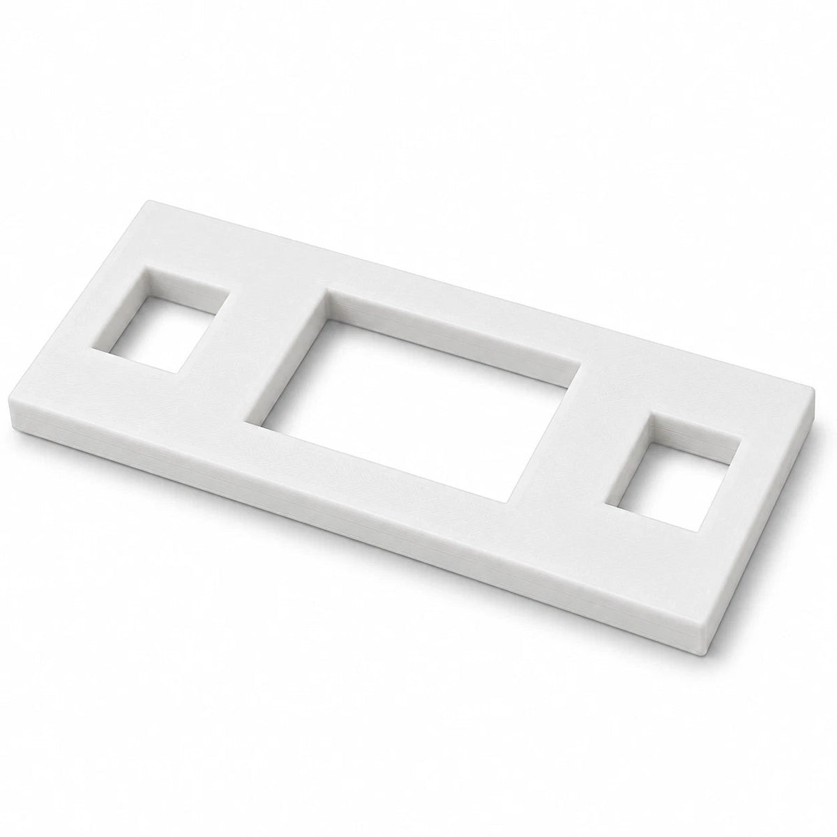 58 x 20mm door strike plate packing shims for internal door latch alignment (image 8)