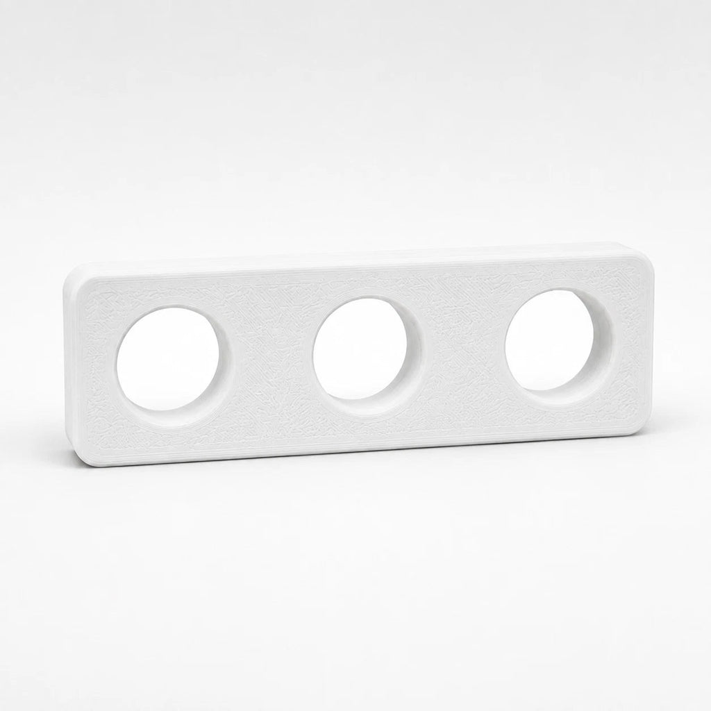 63mm rectangular uPVC window handle spacers for Perfect Fit blind clearance (image 1)