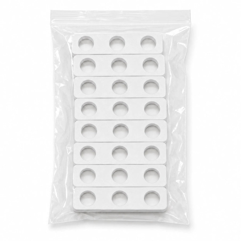 63mm rectangular uPVC window handle spacers for Perfect Fit blind clearance (image 12)