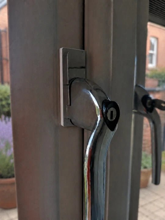 63mm rectangular uPVC window handle spacers for Perfect Fit blind clearance (image 2)