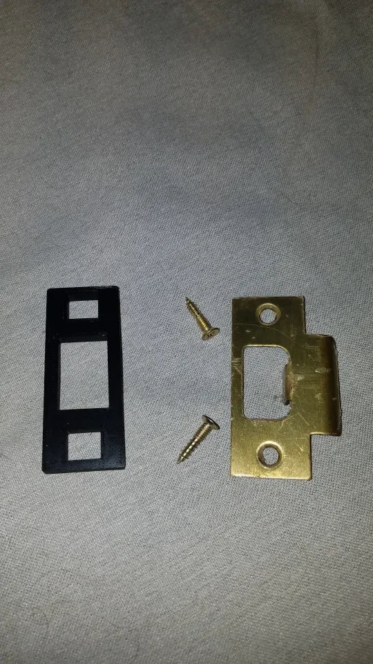 70 x 28mm door strike plate spacer shims for internal door latch alignment (image 5)
