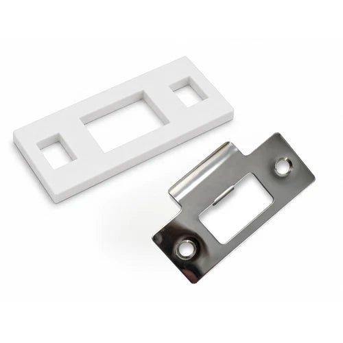 70 x 28mm door strike plate spacer shims for internal door latch alignment (image 1)