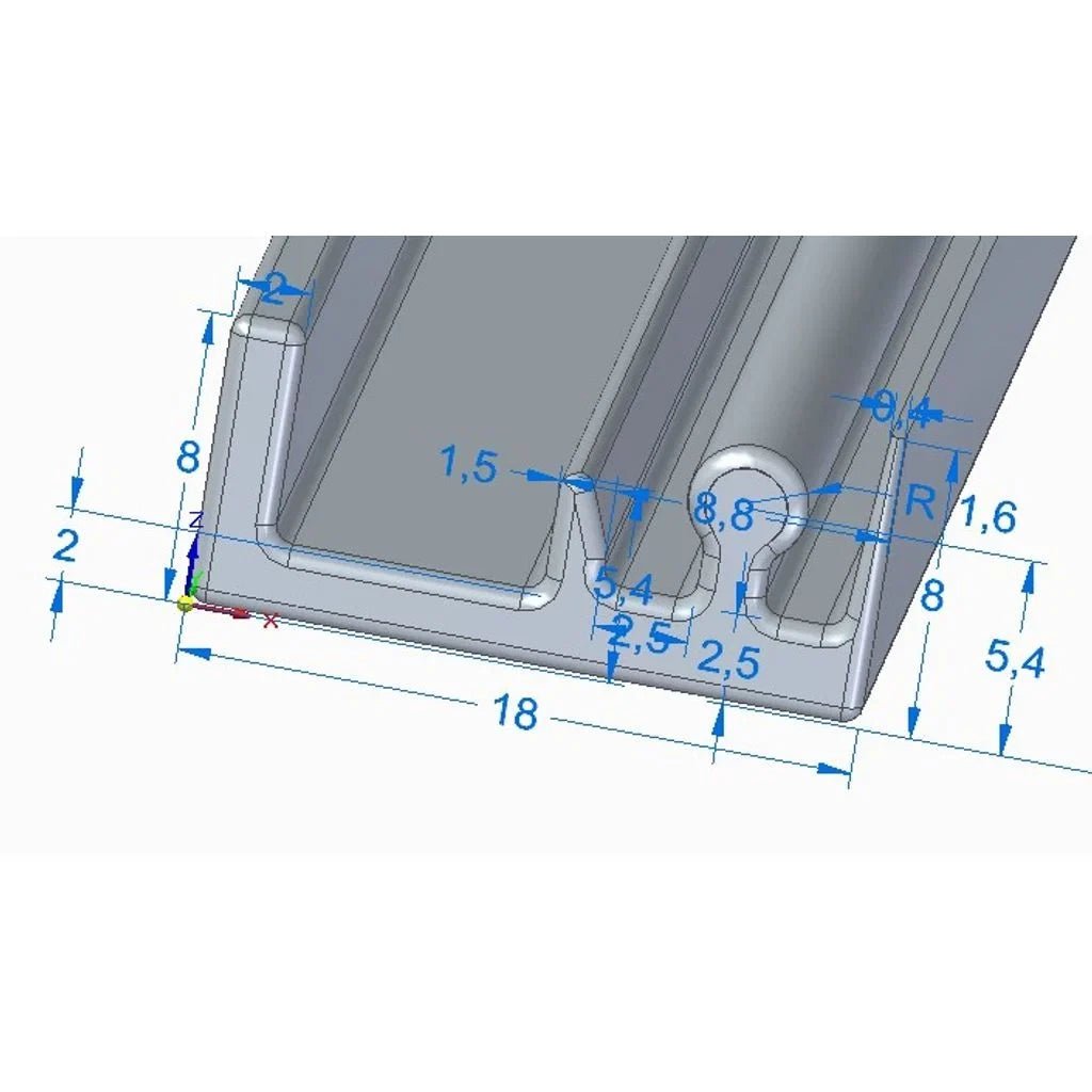 Seitz Dometic Caravan Flyscreen Finger Pull Handles Motorhome Replacement 5-30 - photo 3