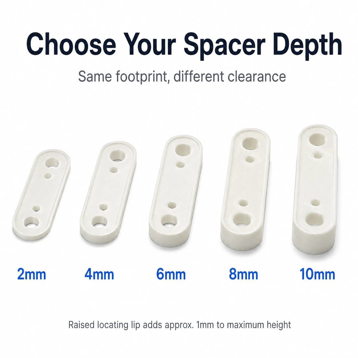 cockspur window handle spacer packers for compatible Fab and Fix 954KR handles (image 3)