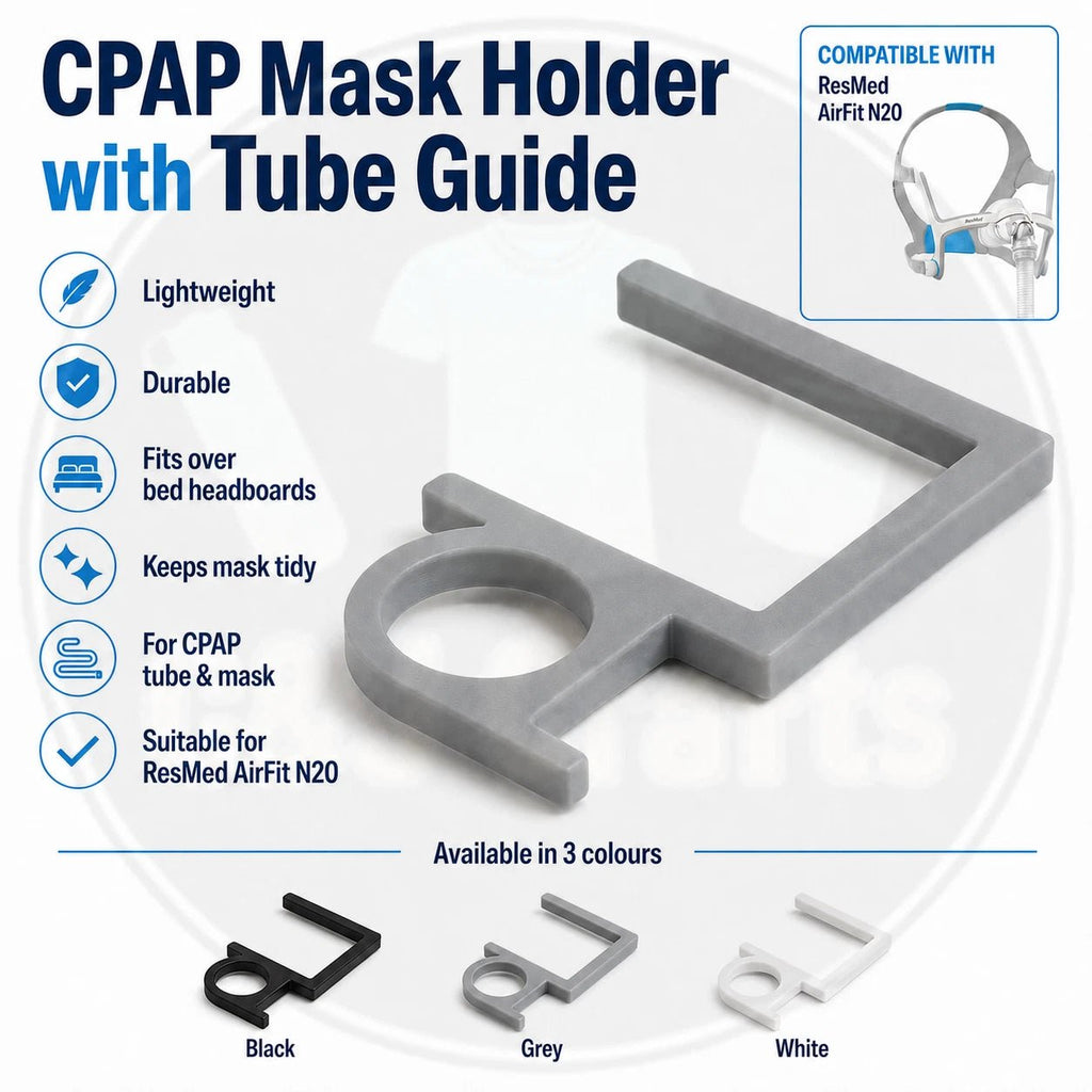 CPAP Hose Holder Bed Clip Sleep Apnoea Tube Support Mask Hook UK Made - photo 8