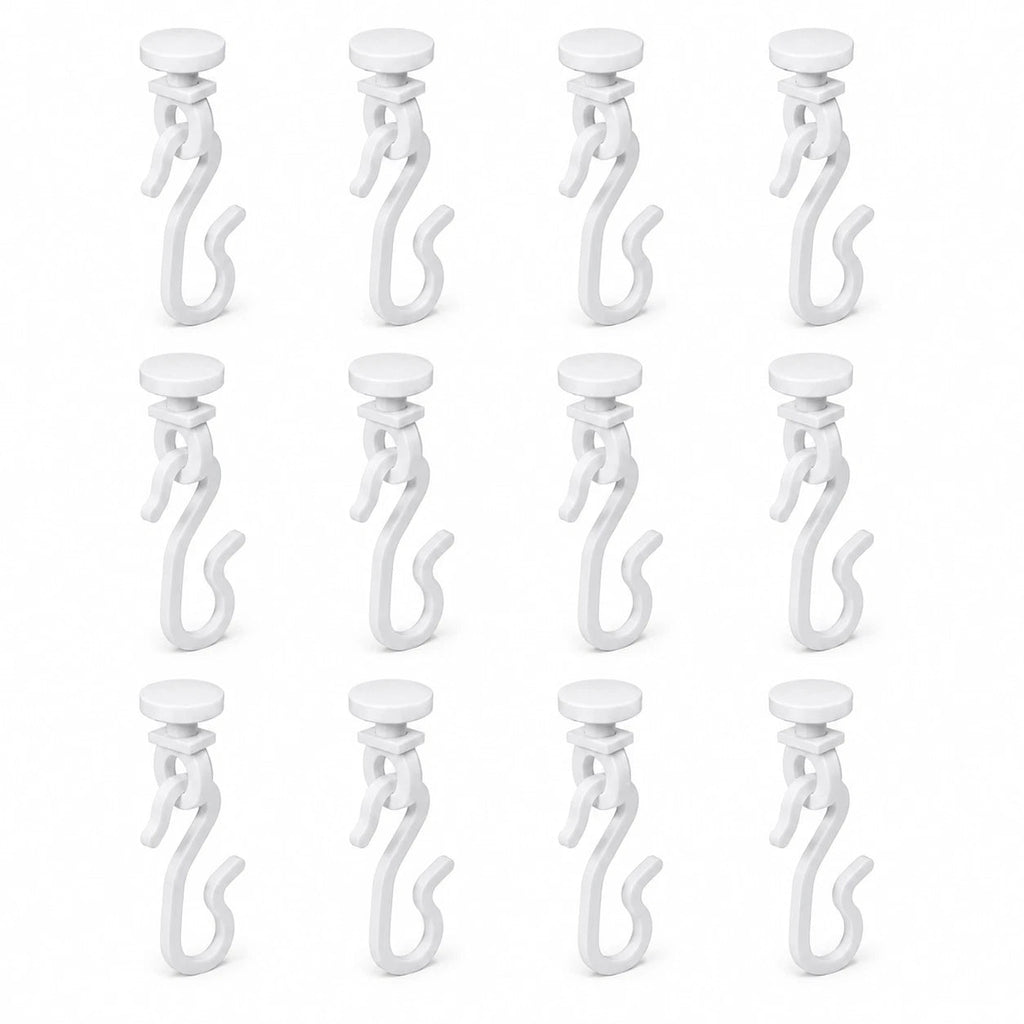 shower curtain track glider hooks for compatible Croydex Module 4 rails (image 7)