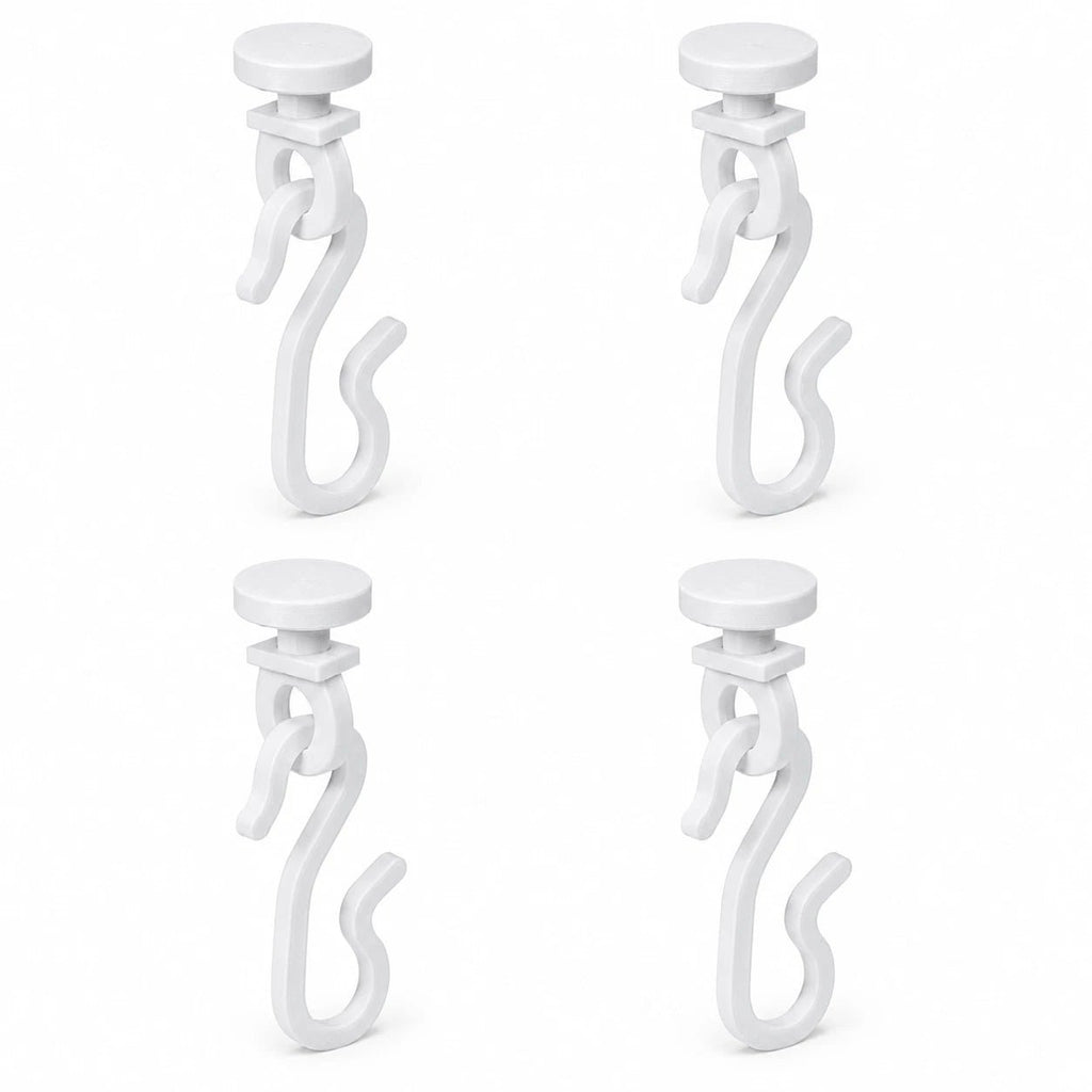 shower curtain track glider hooks for compatible Croydex Module 4 rails (image 1)